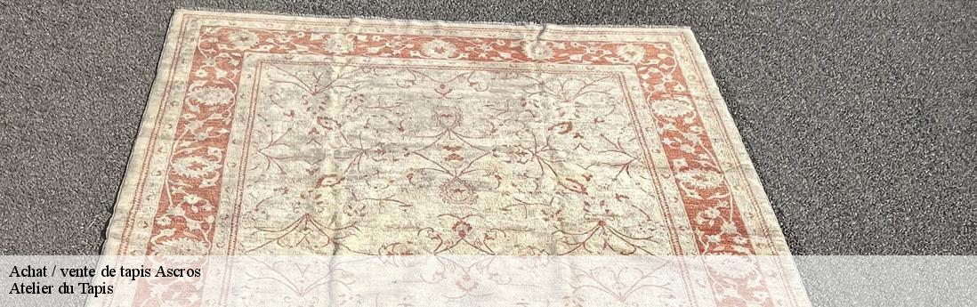 Achat / vente de tapis  ascros-06260 Atelier du Tapis