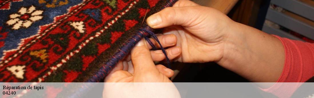 Réparation de tapis  ubraye-04240 Atelier du Tapis